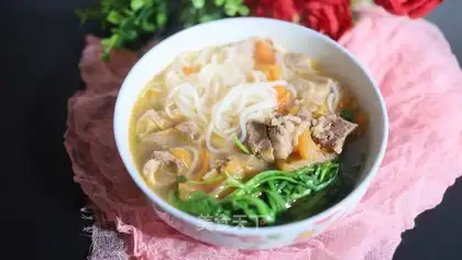 Cow and rice powder