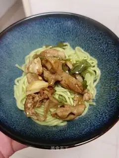 Bounty spinach noodles