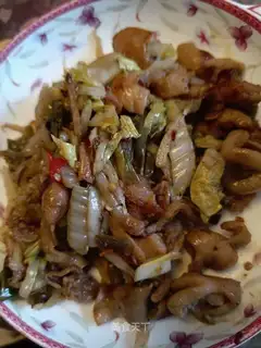 Fat intestines and cabbage