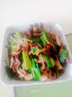 Garlic sprouts