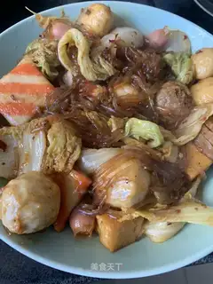 Homemade spicy pot