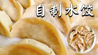Homemade dumplings