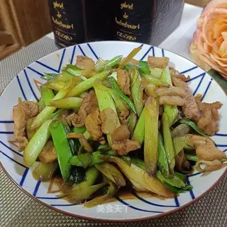 Garlic fried meat
