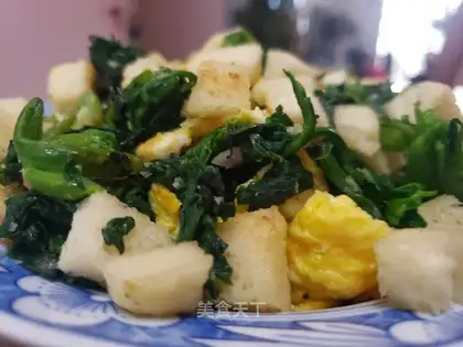 Spinach eggs