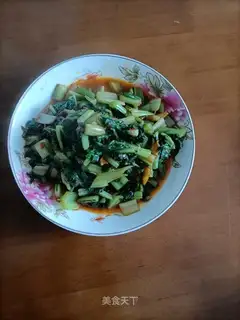 Bean petals and veal