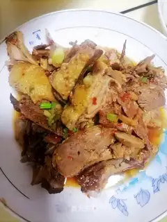 Pepper salt duck
