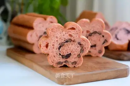 Bean flower toast