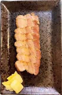 Garlic, black pepper and pork