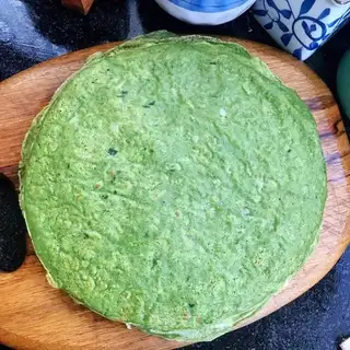 Spinach pancakes
