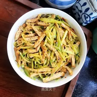 The tofu cucumber