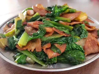 Wheat fried meat