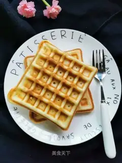 Homemade waffles