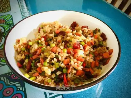 Five-colored rice