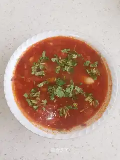 Tomato salsa soup