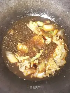 The cabbage casserole