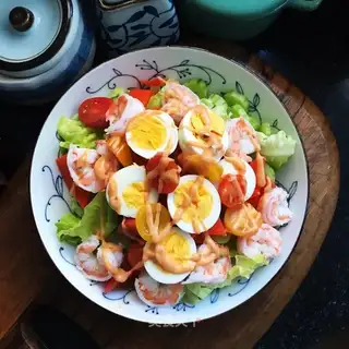 Tomato shrimp salad