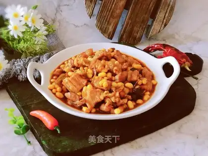 Five flowers, soybeans