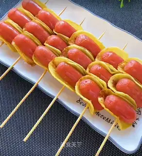 Potato sausage roll