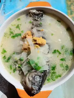 The radish fish soup