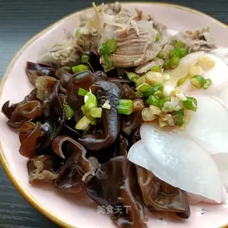 Water radish and lamb