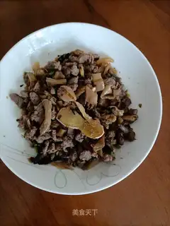 White chili fried duck chest