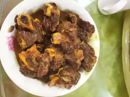 Curry steak
