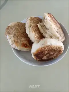 Onion sesame pancakes