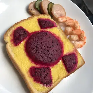 Flamingo bread