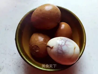 Hair tea eggs
