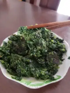 Spinach egg pancakes