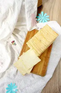 Soup cream toast