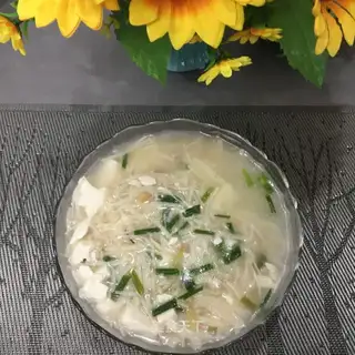 Tofu soup
