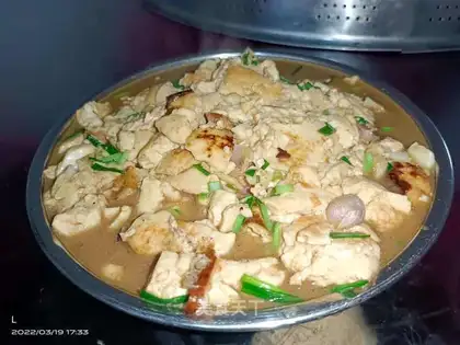 ♪ Onion tofu ♪