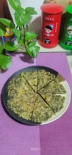 Black whole wheat fragrance egg pancakes