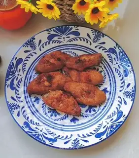Roasted chicken wings
