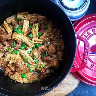Red roast roasted bamboo