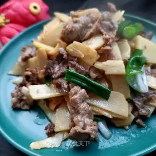 Spring-fried donkey