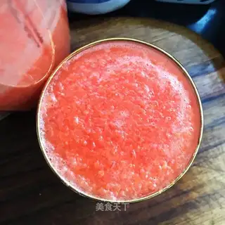 Tomato carrot apple juice