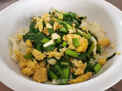 Garlic eggs for noodles