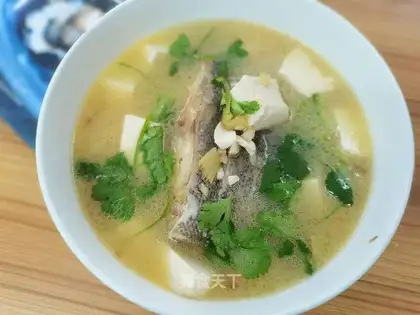 Tofu soup