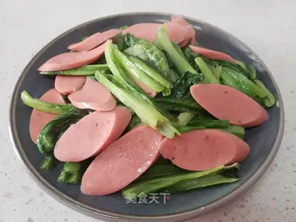 Wheat and ham sausage