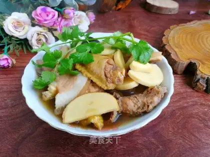 Frozen chicken soup