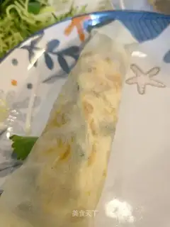 Spring rolls as thin as wings