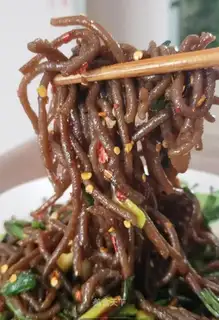 Spicy potato noodles