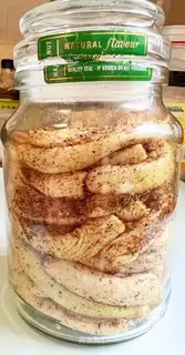Five carrots dry