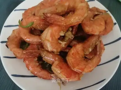Garlic shrimp