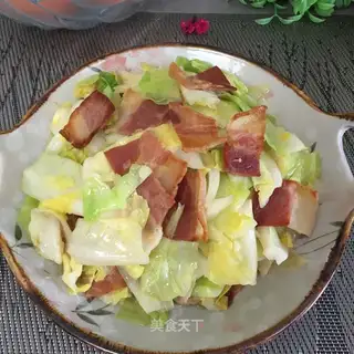 Bacon and cabbage