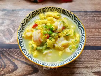 Shrimp and eggs