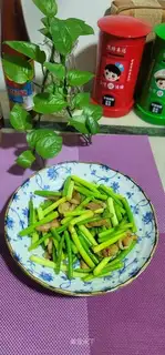 Pork and garlic