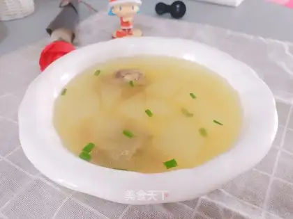 Pork bouquet soup